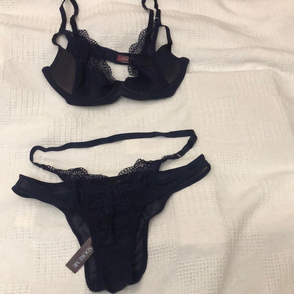 NWT ADORE ME SET OF BRA AND PANTY